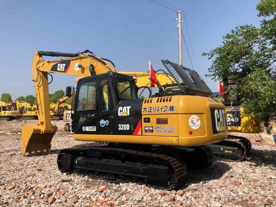 Repossessed Mini 320 Used CAT Excavator Construction Machinery