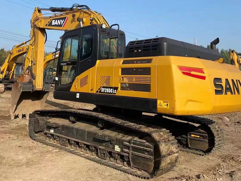 Sany SY265C Used Crawler Excavator Equipment Medium Sized  26 tons 138KW