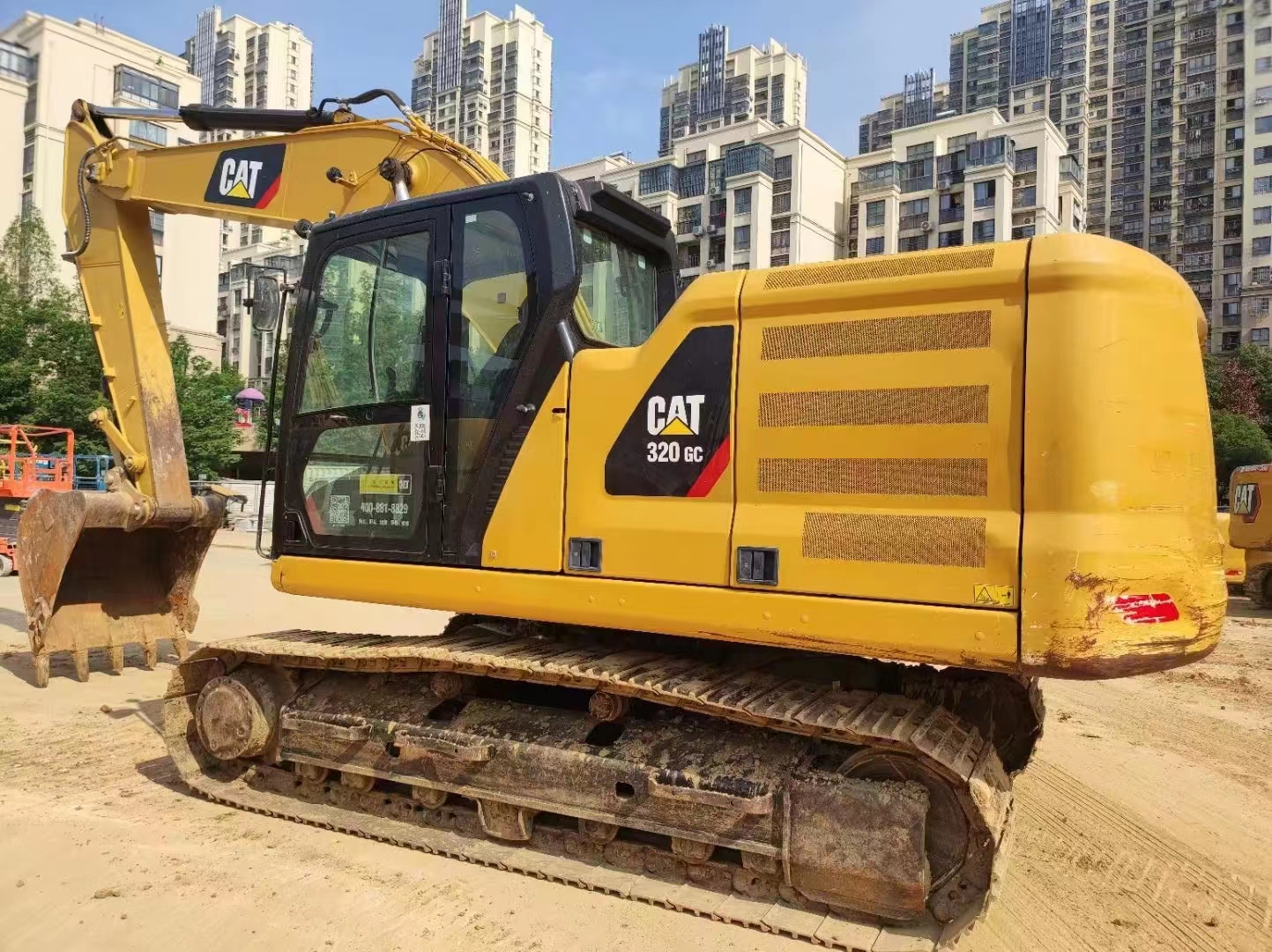 Original Mini Used CAT Excavator Caterpillar 330GC 151KW 30T