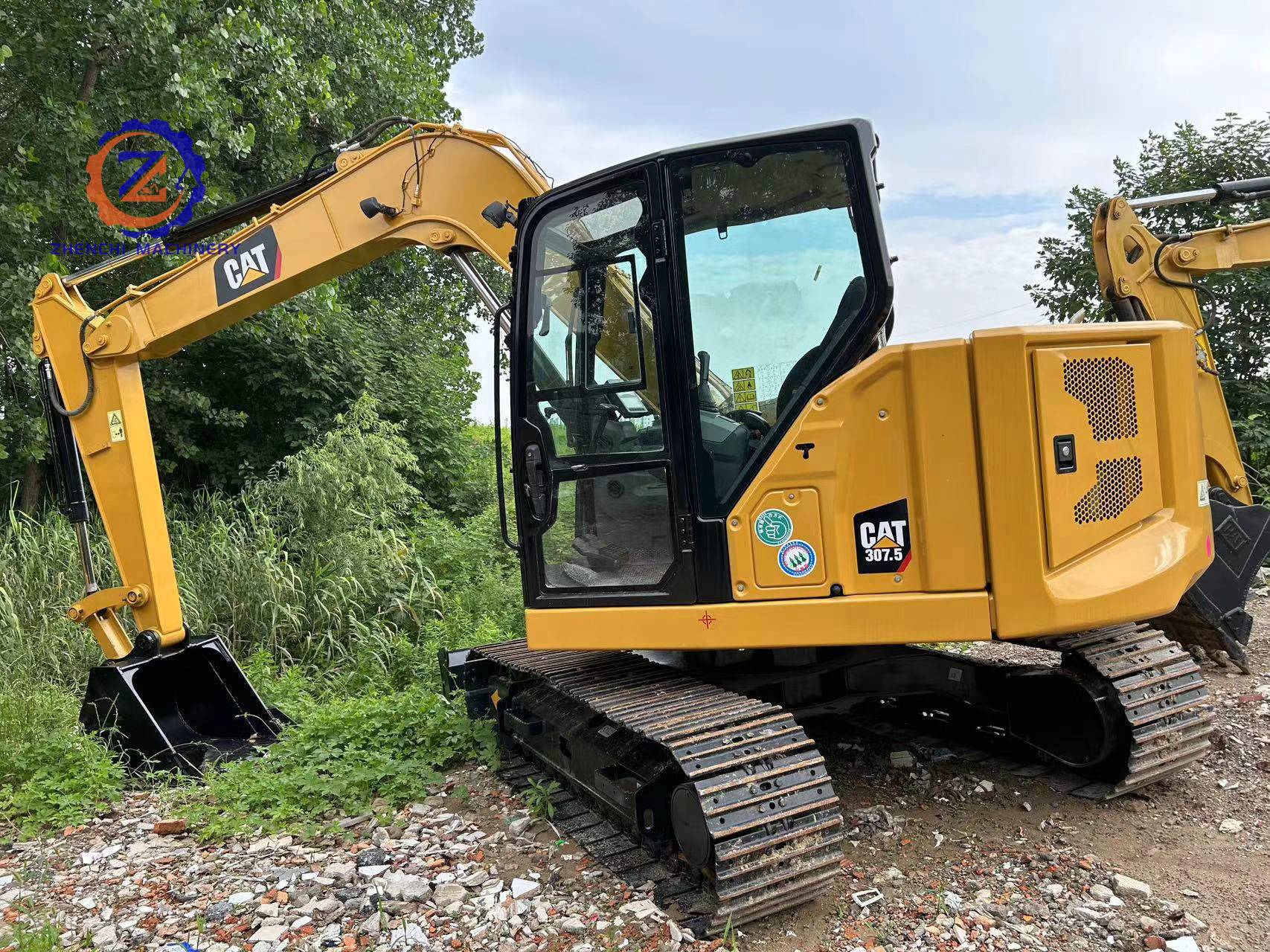 Compact Mini 2021 Used CAT Excavator Caterpillar 307.5 For Construction