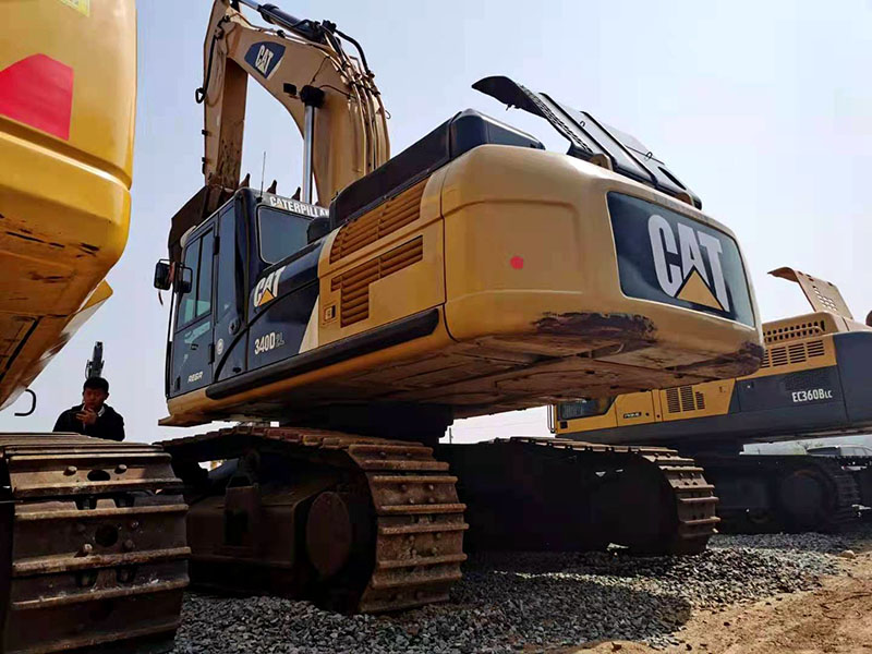 Large Caterpillar Used CAT 340D2L Excavator Secondhand 40 Ton Crawler Hydraulic Digger For Construction Work