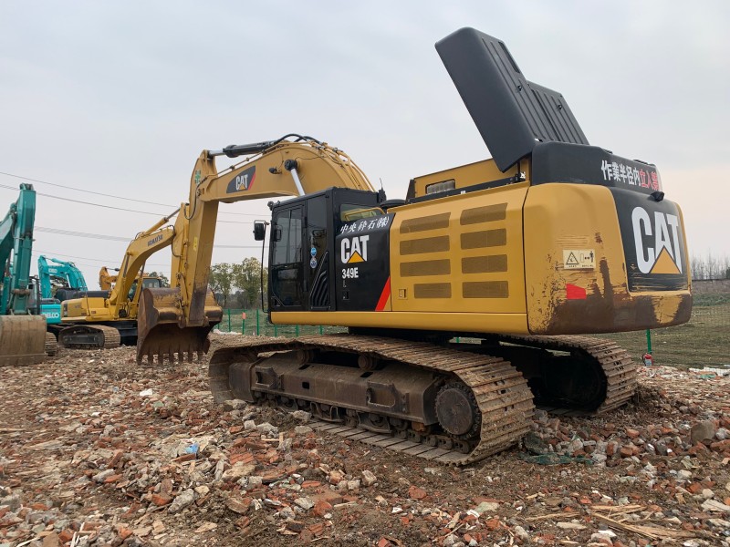 Japan 49tons Original Used Excavator Caterpillar CAT349D2L 50 Tons Digger Machine Cat 349 349D2 349D2L Crawler Excavator on Sale