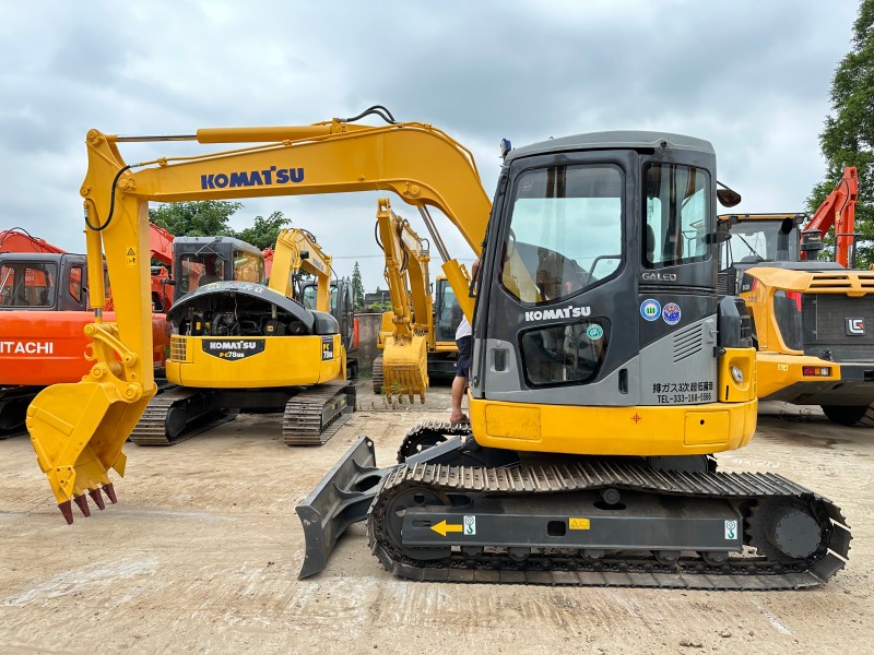 Second-hand Komatus 8 Ton Crawler Used Japanese Controller PC78 Pc 78us-6no Excavator Machine