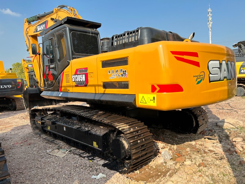 Low Working Hours SANY 305 Used Excavator High Quality for Construction Digger SANY SY 305H Used Excavator for Sale