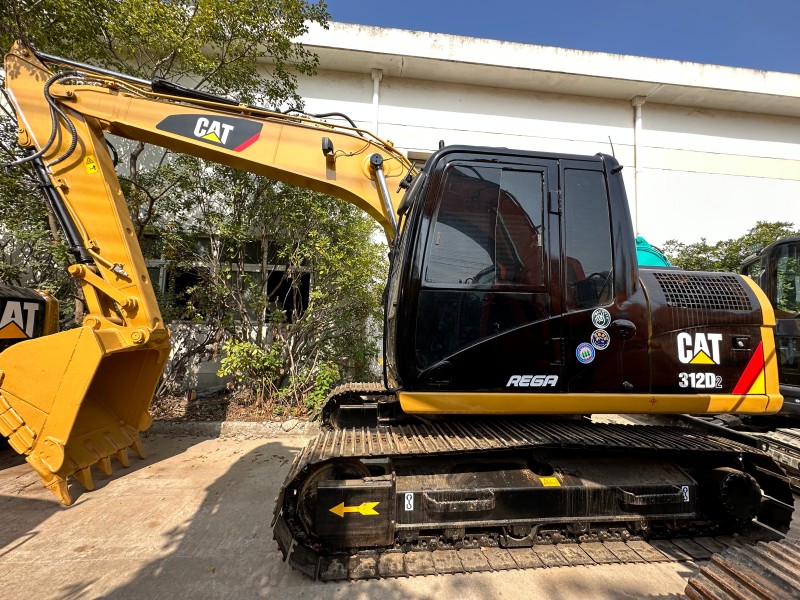     CAT 312D2 Used Excavator Latest Model 12tons 90% New Original with EPA CE Excavator  Export to various countries