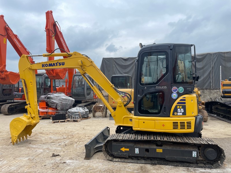 Hot Selling Used Japan Komatsu PC55MR-2 Mini Excavator Second Hand Pc55mr2 Mini Digger Komatsu PC55