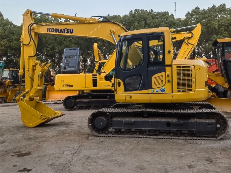 Original Used Komastu PC128 Excavator High Quality Used Second Hand with Cheap Price with Thumb Clip