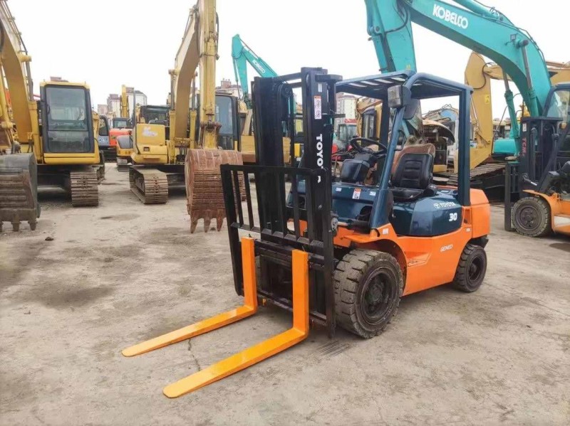 Toyota 3.0T diesel forklift resale value and fast circulation in used market explained