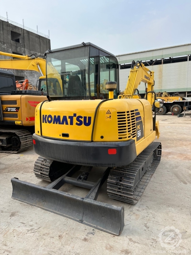 Used Komatsu PC56 Crawler Excavator Low Working Hour Original PC56 Crawler Excavator for Sale