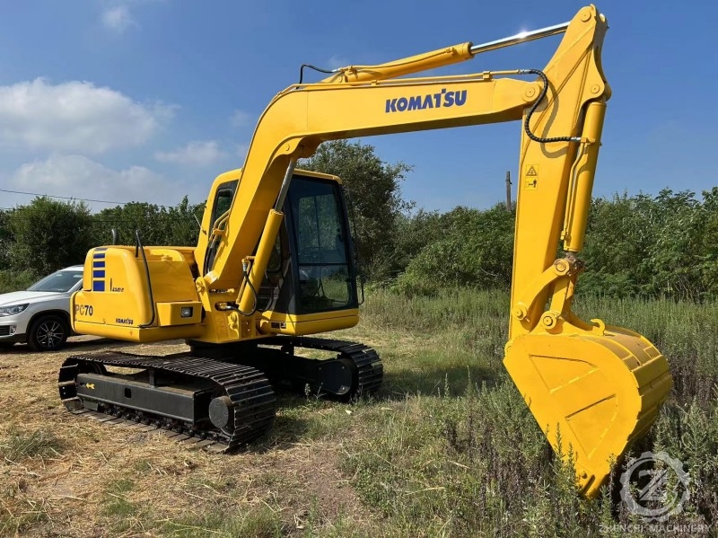 Japan Used Small Komatsu Pc70 Excavator Second Hand komatsu Digger