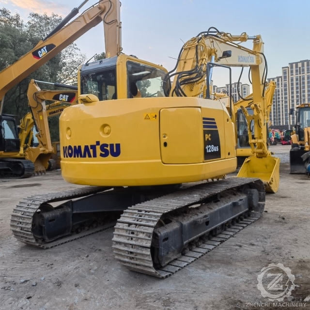 Original Used Komastu PC128 Excavator High Quality Used Second Hand with Cheap Price with Thumb Clip