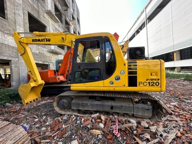 Original Japan Used Pc120-6 Pc120 komatsu Japan Made Crawler Digging Machine 12ton Pc120-8 Pc120 komatsu Excavator for Sale