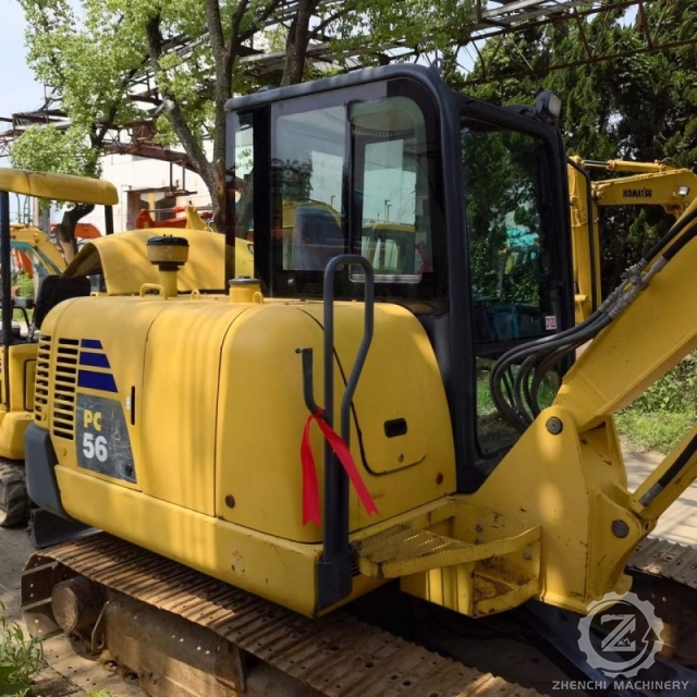 Used komatsu Pc56 Excavator Good Condition High Cost-effective komatsu Pc56-7 Excavator