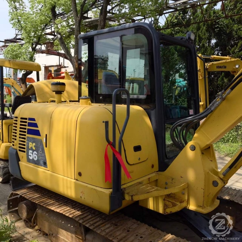 Used komatsu Pc56 Excavator Good Condition High Cost-effective komatsu Pc56-7 Excavator
