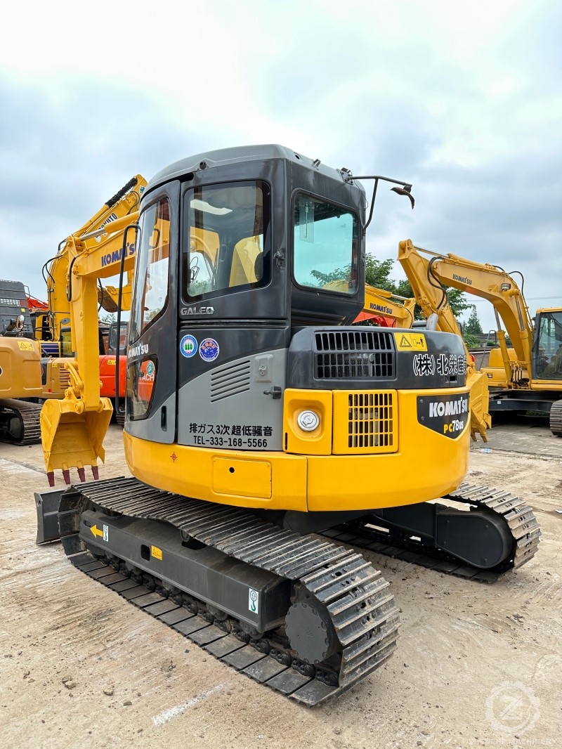 Second-hand Komatus 8 Ton Crawler Used Japanese Controller PC78 Pc 78us-6no Excavator Machine