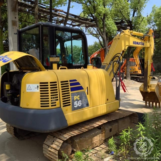 Used komatsu Pc56 Excavator Good Condition High Cost-effective komatsu Pc56-7 Excavator