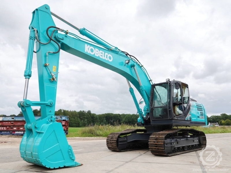 Turbocharged Hydraulic Second hand Kobelco SK220 Excavator Digger 22900KG