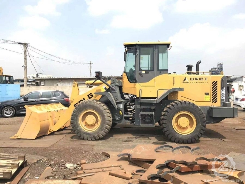 SDLG 936L Used Mini Front End Loader Engineering Equipment 3T