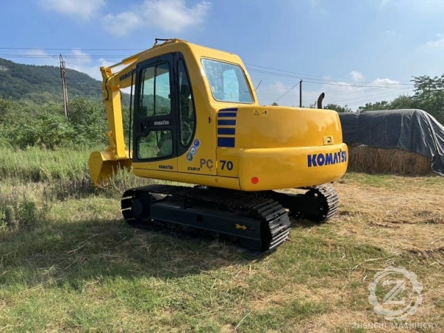 Japan Used Small Komatsu Pc70 Excavator Second Hand komatsu Digger