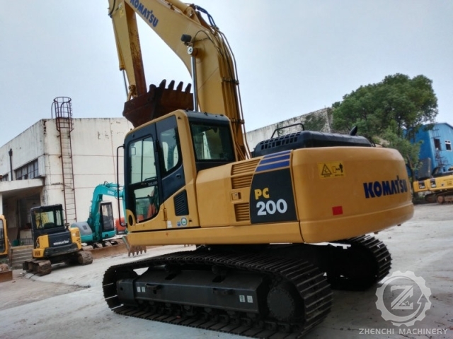 Komatsu PC200-8 20Ton Japan Original Quality Excavator Provide EPA CE Certification Crawler Excavator Construction Machine