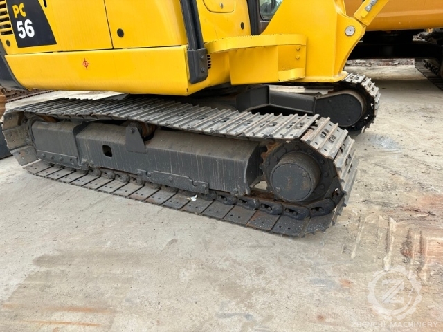 Used Komatsu PC56 Crawler Excavator Low Working Hour Original PC56 Crawler Excavator for Sale
