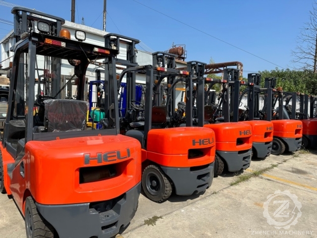 Heli Forklift Lift Truck Diesel Forklift Truck With Japan Nissan Engine and Fork Position Heli Forklift diesel