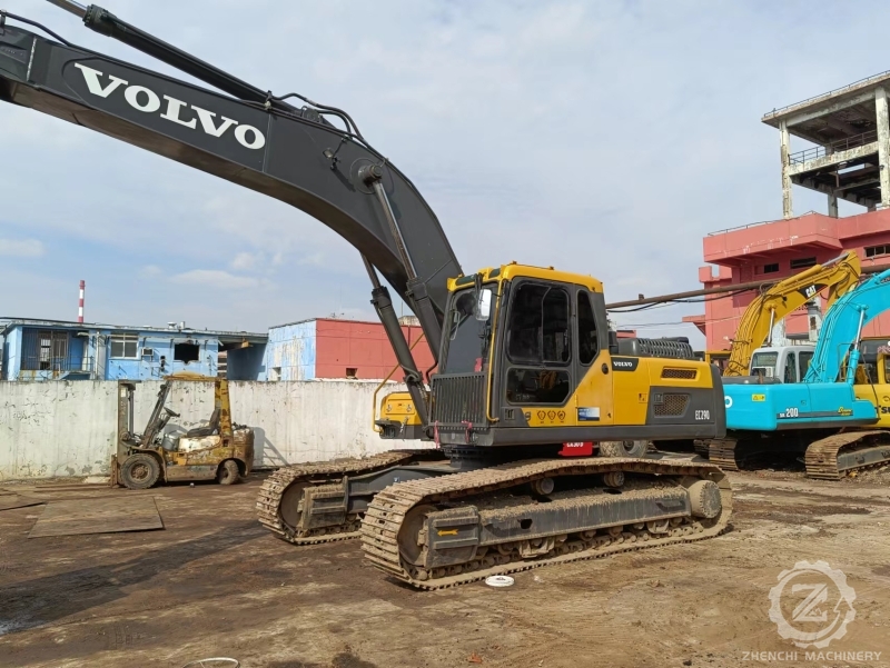 Volvo EC290B used heavy excavators crawler