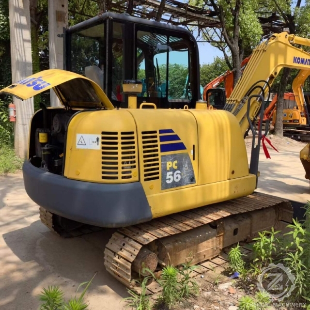Used komatsu Pc56 Excavator Good Condition High Cost-effective komatsu Pc56-7 Excavator