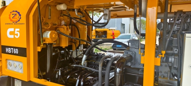 Used Sany HBT60 HBT80 HBT90 Stationary Trailer Pump for Sale