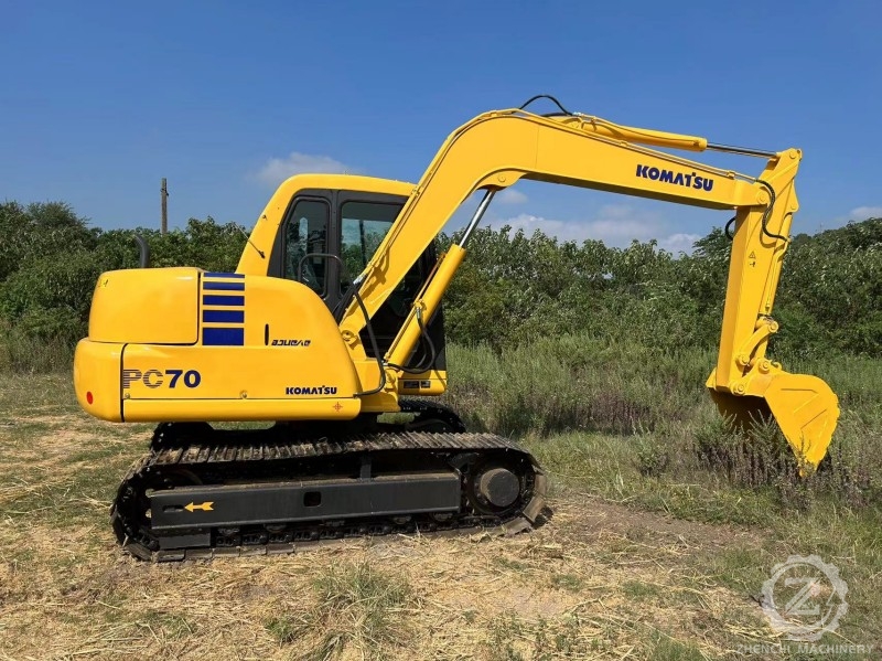 Japan Used Small Komatsu Pc70 Excavator Second Hand komatsu Digger