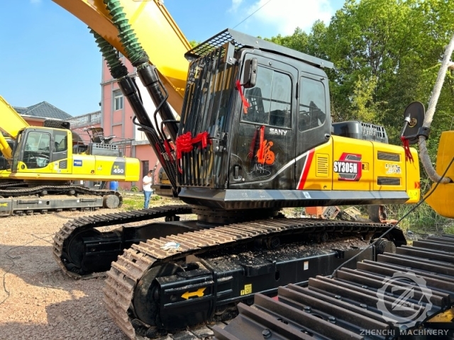 Low Working Hours SANY 305 Used Excavator High Quality for Construction Digger SANY SY 305H Used Excavator for Sale