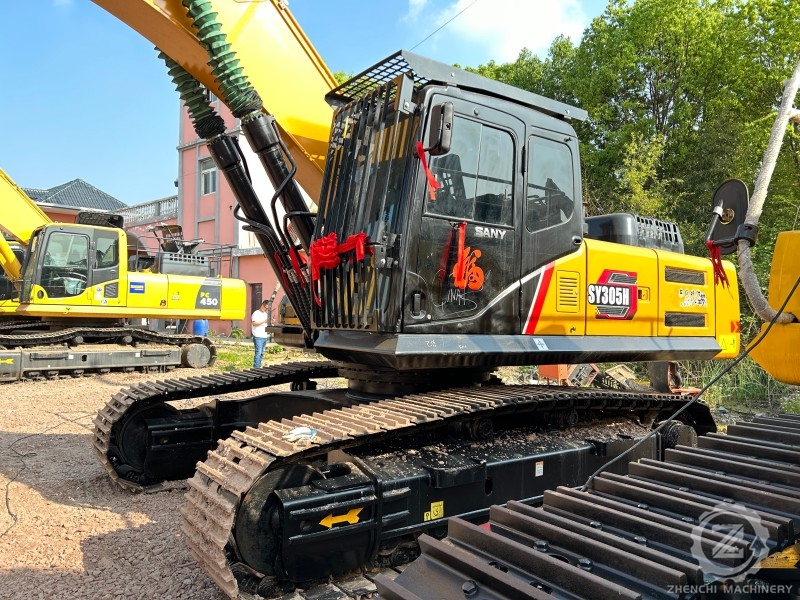 Low Working Hours SANY 305 Used Excavator High Quality for Construction Digger SANY SY 305H Used Excavator for Sale