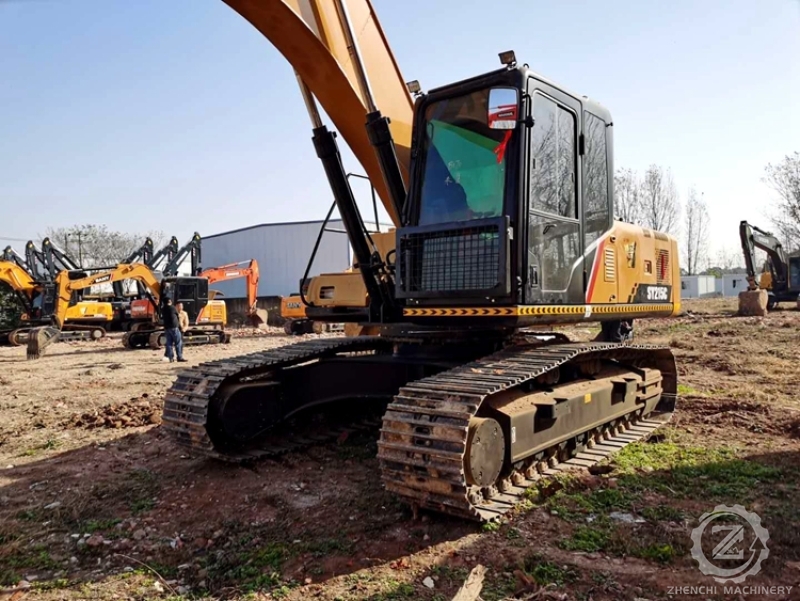 118KW 21900KG Hydraulic Used Sany Excavator SY215C SY215CPro