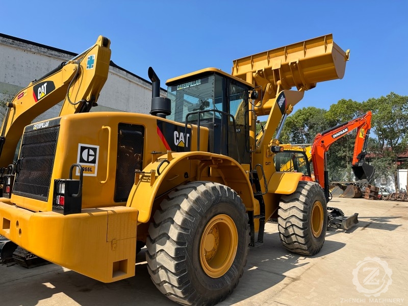 Used Caterpillar CAT 966L Wheel Loader From Japan Second Hand Front End Loader with 6 Ton Rated Load