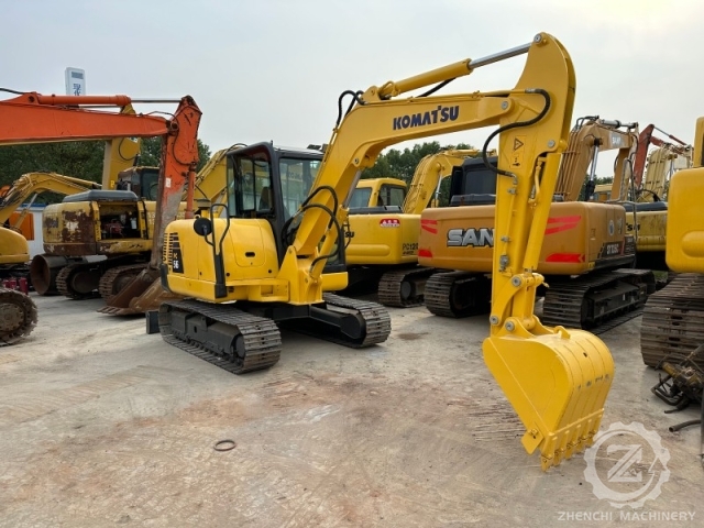 Used Komatsu PC56 Crawler Excavator Low Working Hour Original PC56 Crawler Excavator for Sale