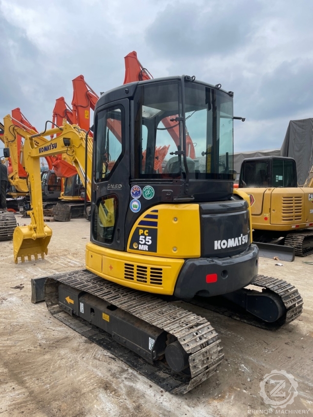 Hot Selling Used Japan Komatsu PC55MR-2 Mini Excavator Second Hand Pc55mr2 Mini Digger Komatsu PC55