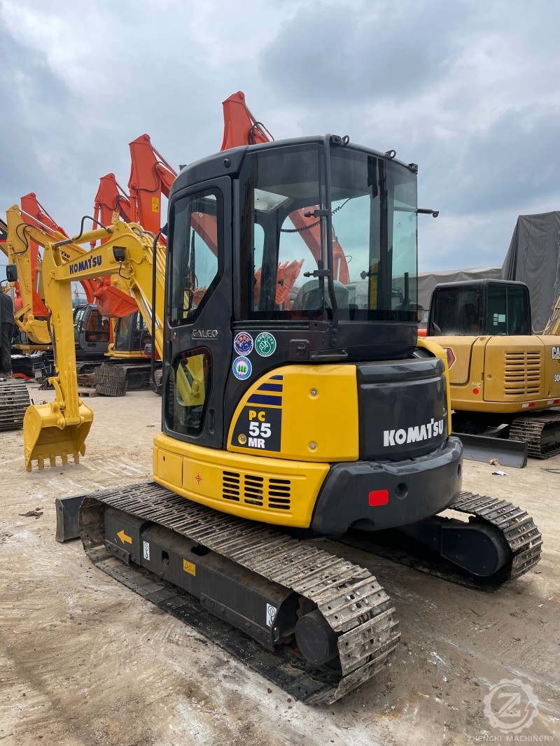Hot Selling Used Japan Komatsu PC55MR-2 Mini Excavator Second Hand Pc55mr2 Mini Digger Komatsu PC55
