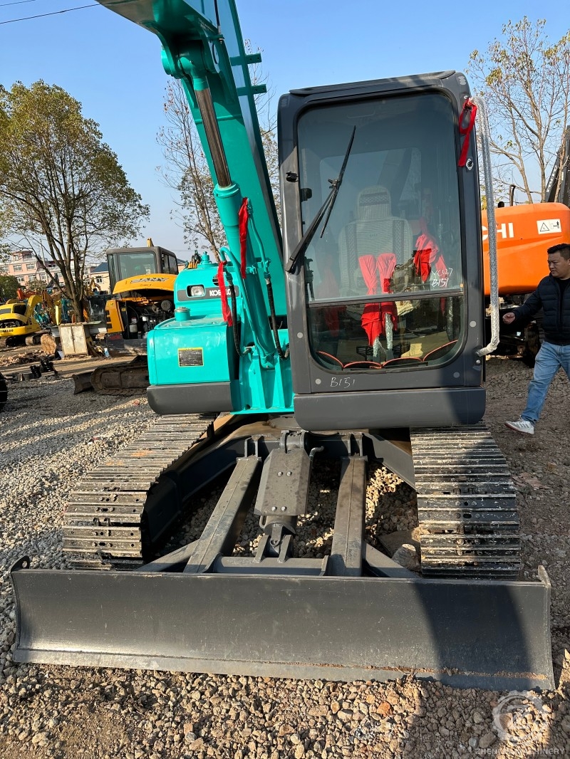 High efficiency Japan Kobelco sk75-8 Used hydraulic crawler excavators 7ton sk75 Second-hand bucket diggers