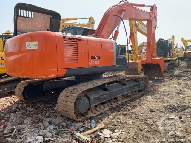 High Quality Used Excavator HITACHI Zx250 ZX250H-3 Used Excavator 25Ton ZX250-3 Hydraulic Digger Crawler Excavators for Sale