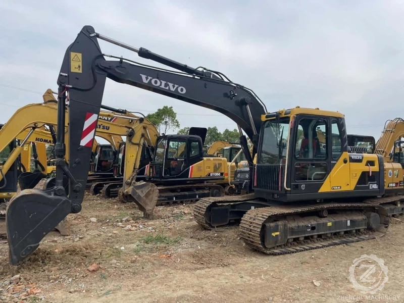 Used Original High Quality Volvo EC140 EC 140 Excavator in Good Condition 14 Ton Excavator