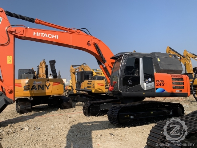 Used Excavator Hitachi ZX240 ZAXIS 200 with Good Condition in Stock Secondhand Hitachi ZX 200 210 240 20 Ton Heavy Diggers