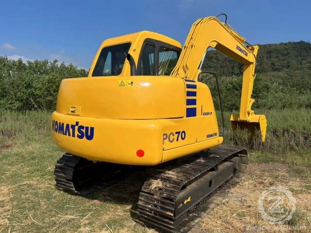 Japan Used Small Komatsu Pc70 Excavator Second Hand komatsu Digger