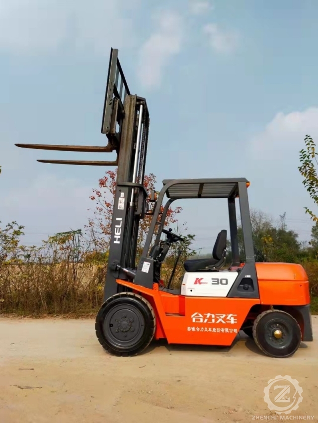 Heli Forklift Lift Truck Diesel Forklift Truck With Japan Nissan Engine and Fork Position Heli Forklift diesel
