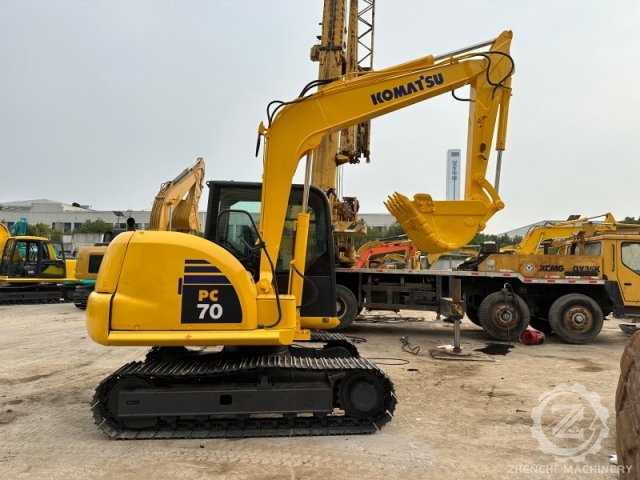 Used Mini ExcavatorJapan Komatsu PC70-8 Second Hand PC55MR PC 60 Small Crawler Excavator for Sale