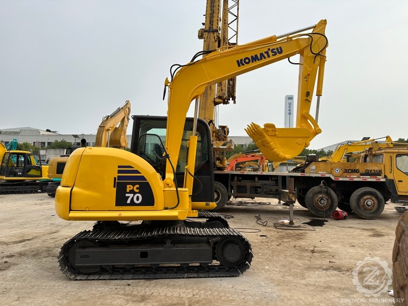 Used Mini ExcavatorJapan Komatsu PC70-8 Second Hand PC55MR PC 60 Small Crawler Excavator for Sale