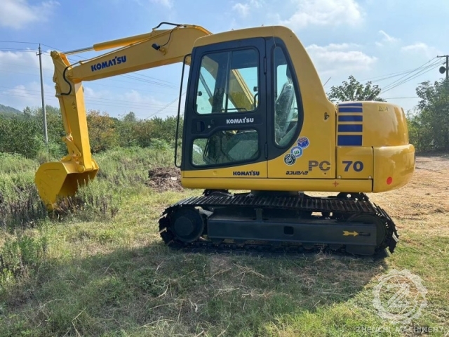 Japan Used Small Komatsu Pc70 Excavator Second Hand komatsu Digger
