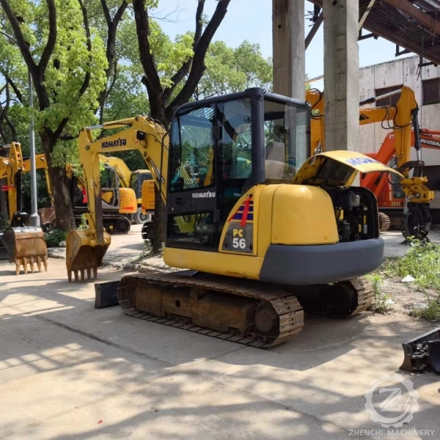 Used komatsu Pc56 Excavator Good Condition High Cost-effective komatsu Pc56-7 Excavator
