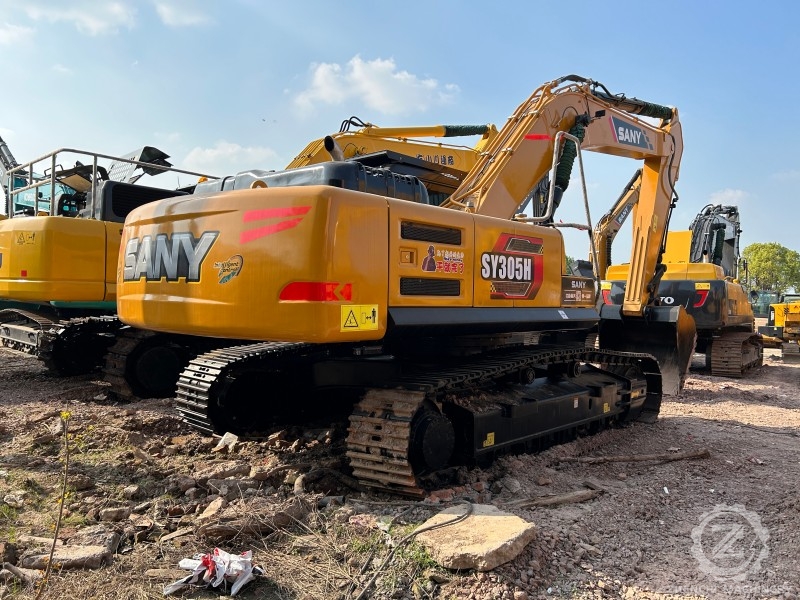 Low Working Hours SANY 305 Used Excavator High Quality for Construction Digger SANY SY 305H Used Excavator for Sale