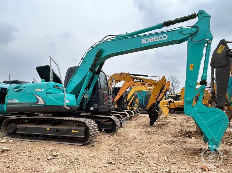 Japan Made Original Kobelco SK140LC Excavator Cheap Used Kobelco SK140 14ton Crawler Excavators Price Low