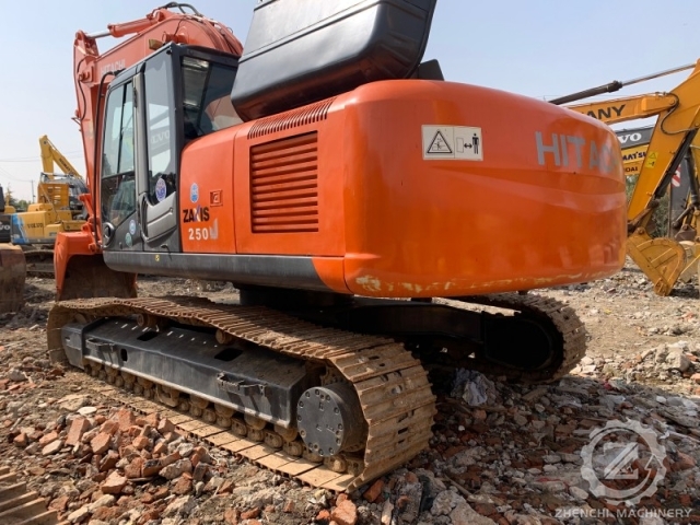 High Quality Used Excavator HITACHI Zx250 ZX250H-3 Used Excavator 25Ton ZX250-3 Hydraulic Digger Crawler Excavators for Sale